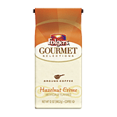 Folgers&nbsp;gourmet selections&nbsp;hazelnut creme flavor ground coffee Full-Size Picture